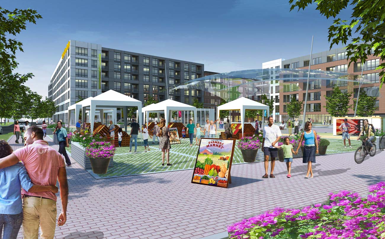 Towne Square at Suitland Federal Center W.B. Hopke Co.