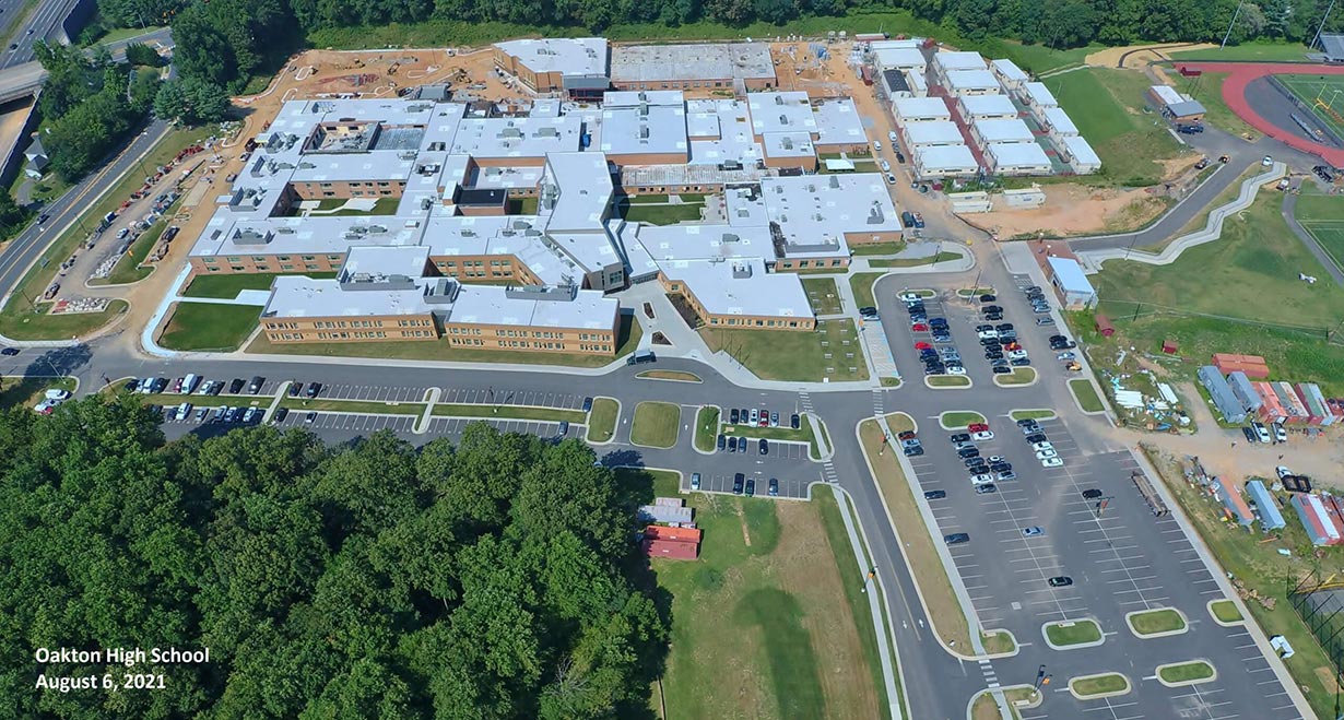 Oakton High School Renovation W.B. Hopke Co.